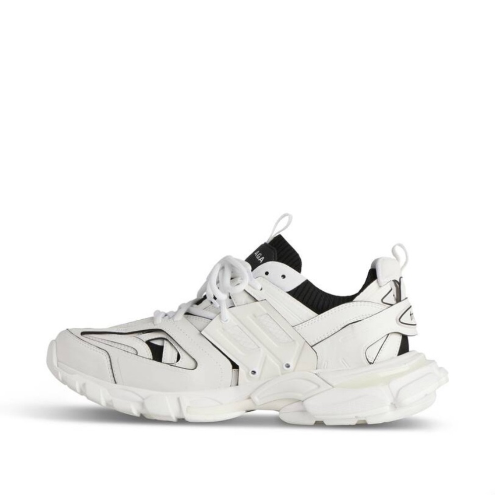 Balenciaga Track Sock Sneakers 'White and Black Knit and Nylon' brand new - Picture 4 of 6